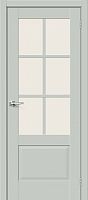 Межкомнатная дверь эмалит Прима-13.0.1 Grey Matt / Magic Fog