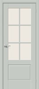 Межкомнатная дверь эмалит Прима-13.0.1 Grey Matt / Magic Fog 600х2000