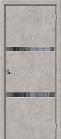 Межкомнатная дверь Порта-55 4AF Grey Art / Mirox Grey