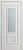 Межкомнатная дверь Титул-2 ПО белая эмаль 600х2000