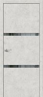 Межкомнатная дверь Браво-2.55 Look Art / Mirox Grey