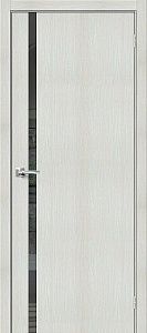 Двери Браво-1.55 Bianco Veralinga Mirox Grey 600х2000