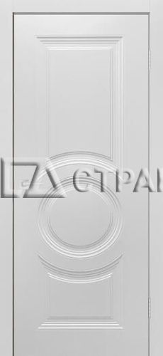 Межкомнатные двери Антика ПГ белая эмаль
