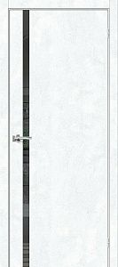 Двери Браво-1.55 Snow Art Mirox Grey 600х2000