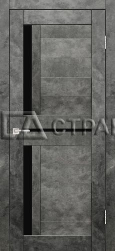 Дверь Твист бетон графит