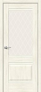 Двери Прима-3 Nordic Oak / White Сrystal 600х2000