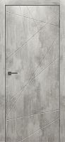 Двери Графика-1 бетон серый
