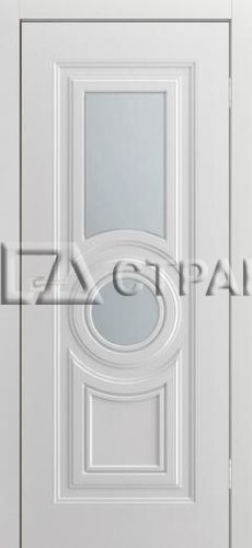 Межкомнатная дверь Титул-8 ПО белая эмаль