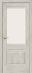 Межкомнатная дверь Прима-3 Chalet Provence / White Сrystal 600х2000