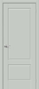Межкомнатная дверь эмалит Прима-12 Grey Matt 600х2000