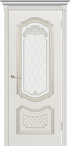 Дверь Гранада ПО белая эмаль размер (600х2000)