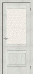 Двери Прима-3 Bianco Veralinga / White Сrystal 600х2000