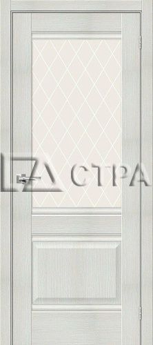 Межкомнатная дверь Прима-3 Bianco Veralinga / White Сrystal