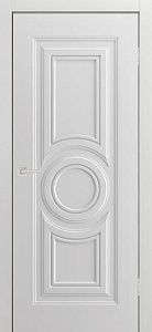 Межкомнатная дверь Титул-8 ПГ белая эмаль 600х2000