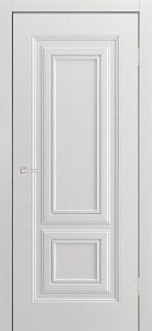 Межкомнатная дверь Титул-2 ПГ белая эмаль 600х2000