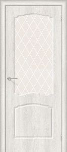 Межкомнатная дверь Альфа-2 Casablanca / White Сrystal 600х2000