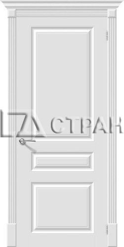 Дверь Скинни-14ART белая эмаль