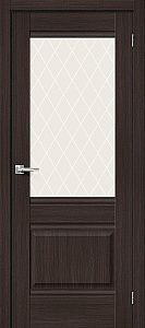 Межкомнатная дверь Прима-3 Wenge  / White Сrystal 600х2000