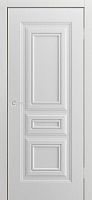 Межкомнатная дверь Титул-5 ПГ белая эмаль
